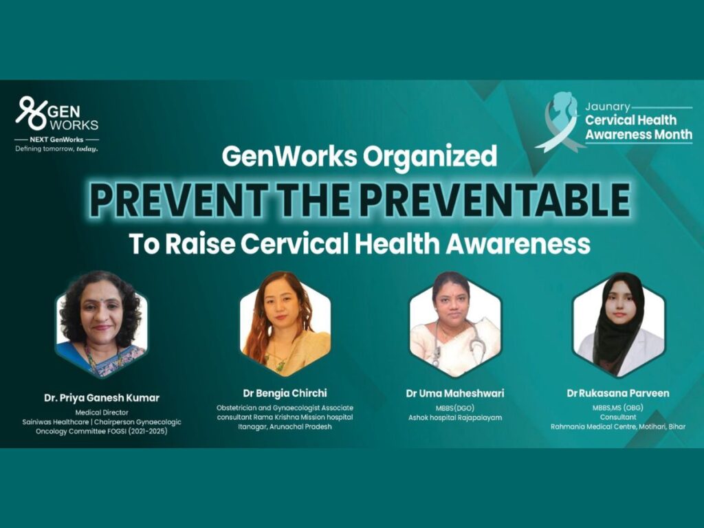 GenWorks Organized “Prevent the Preventable” For Raising Cervical Health Awareness