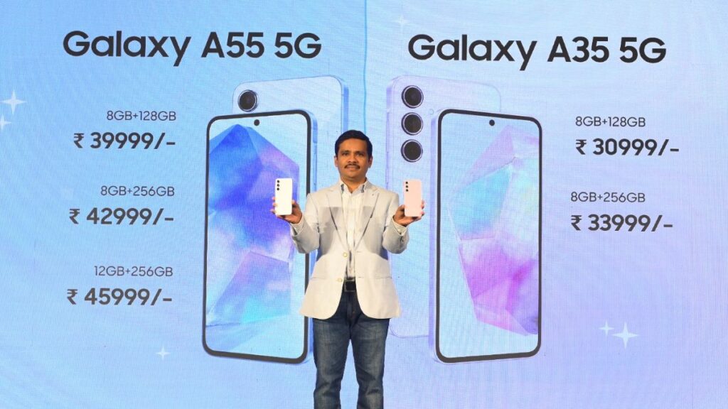 Samsung to Consolidate Leadership in Mid-Premium Segment with Launch of Galaxy A55 5G, Galaxy A35 in India