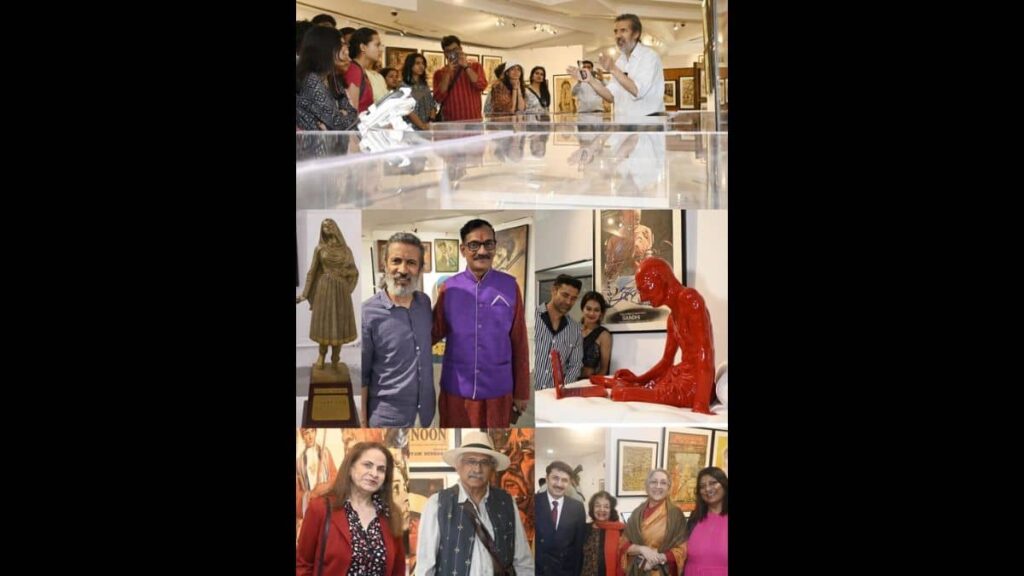 New Delhi’s Cultural Gem: TRIS Exhibition Draws Luminaries and Enthusiasts Alike