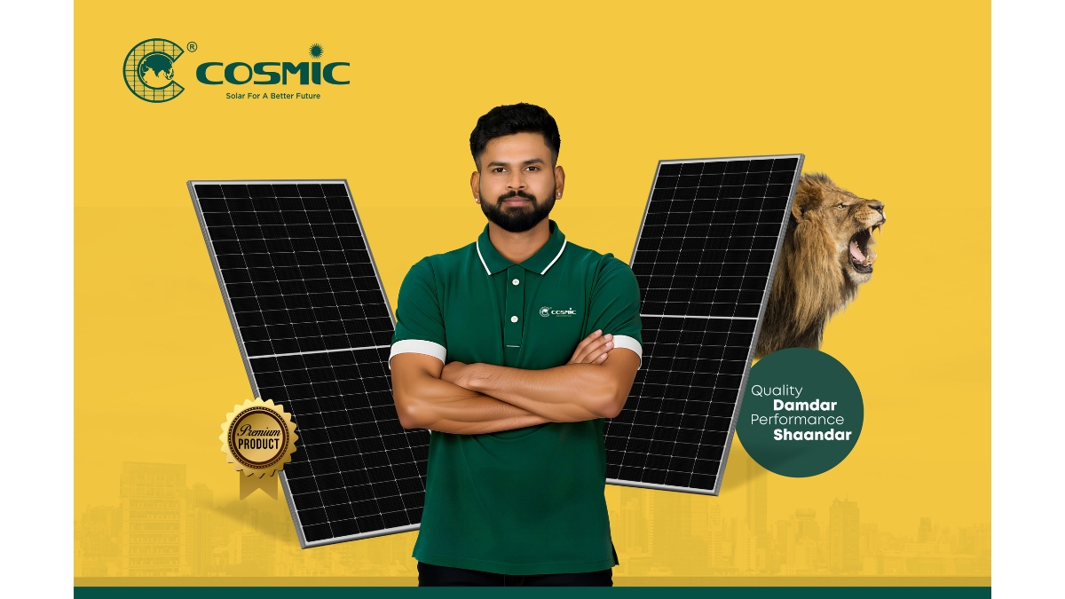 Cosmic PV Power Ltd. Announces Shreyas Iyer as Its Global Brand Ambassador