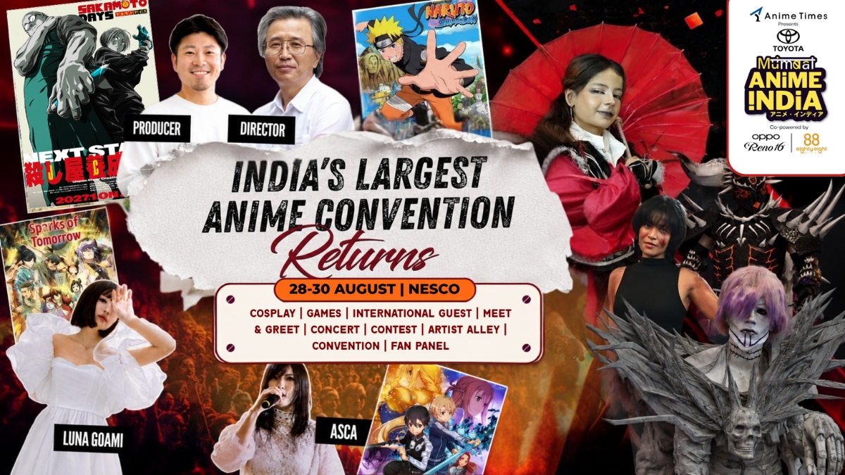 Anime India Set to Host Landmark Mumbai Convention: Naruto Director Hayato Date, 50,000 Fans, and Japanese Industry Titans Converge at NESCO