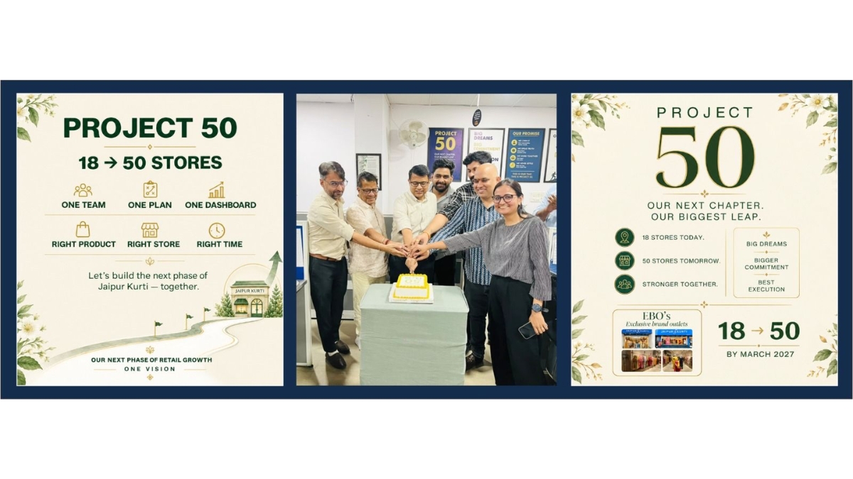 Project 50: Jaipur Kurti Targets 50 Retail Stores by March 2027