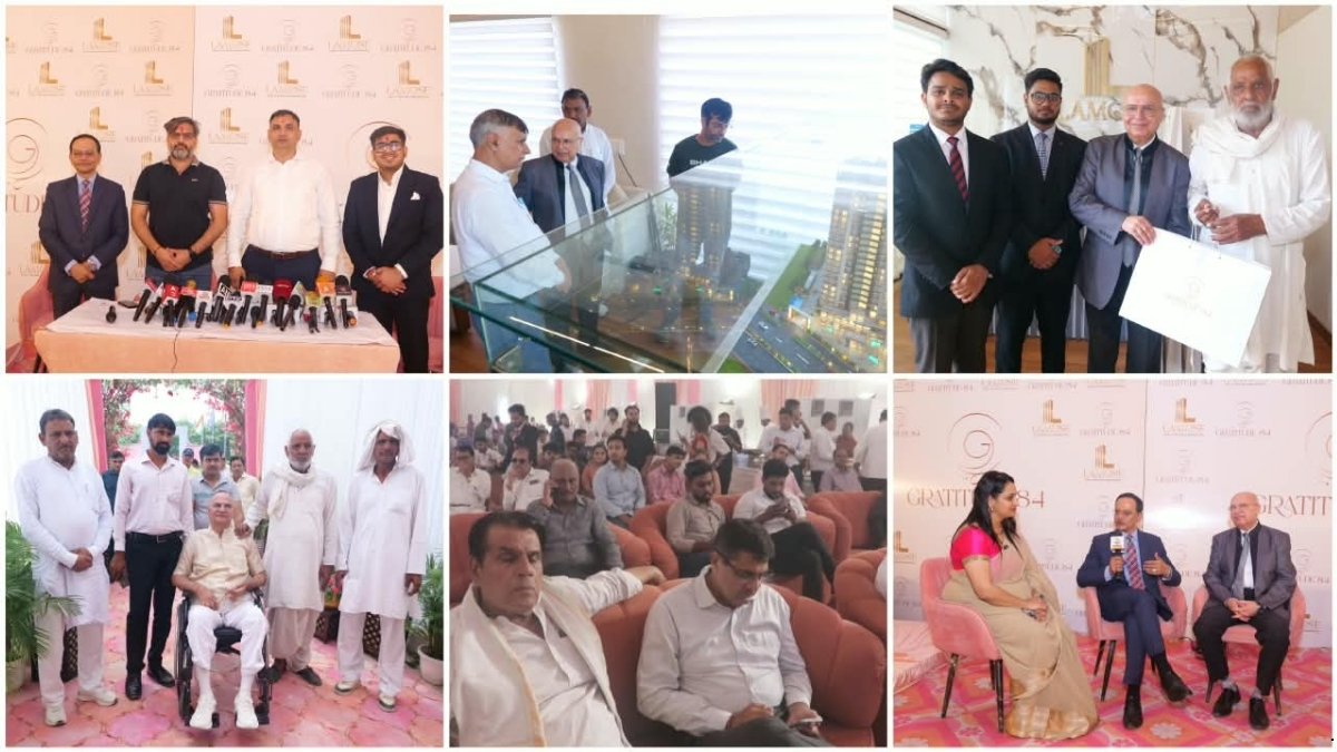 A Unique Multigenerational Community for Senior Citizens and Families: Lamose Infra LLP Launches Gratitude 84 in Gurugram